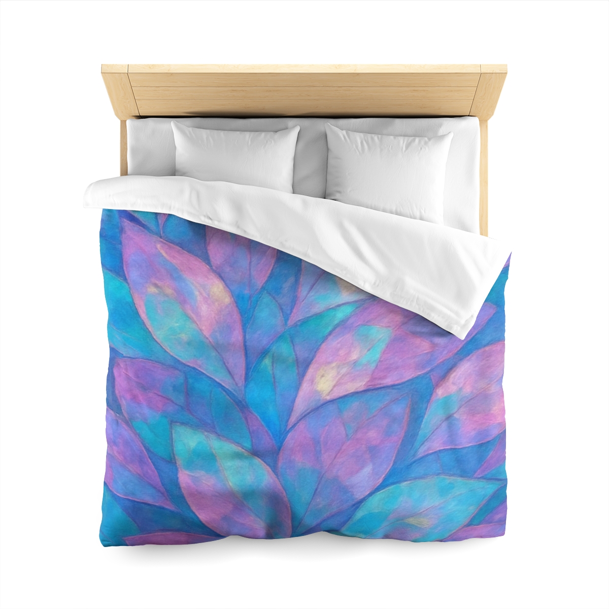 Petal Mosaic Aurora warm winter duvets