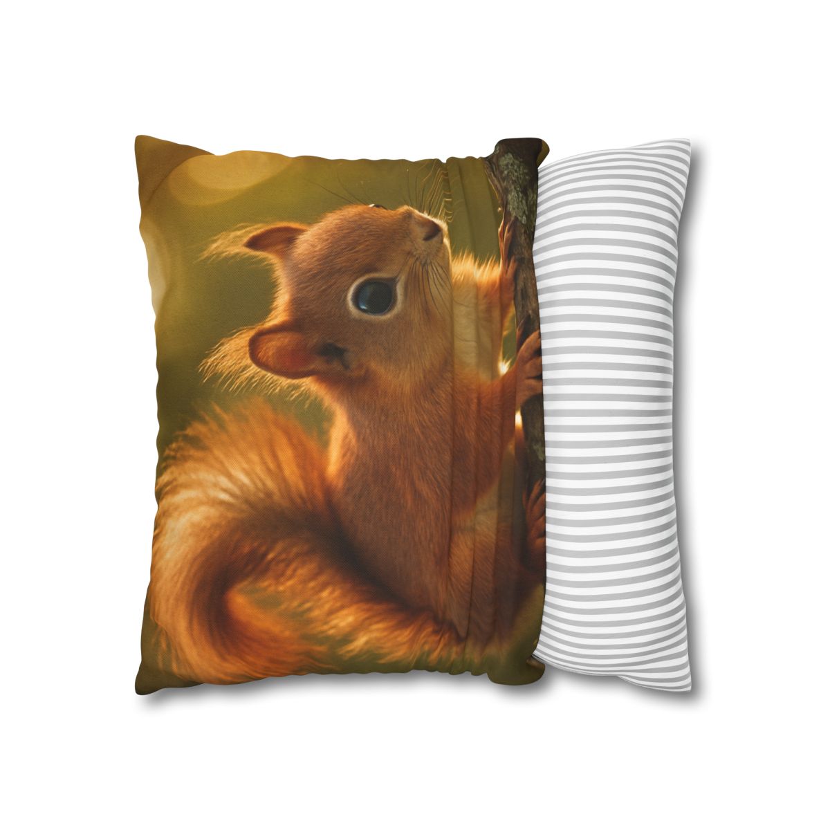 Sunrise Forager Red Squirrel comfortable bedding pillow covers