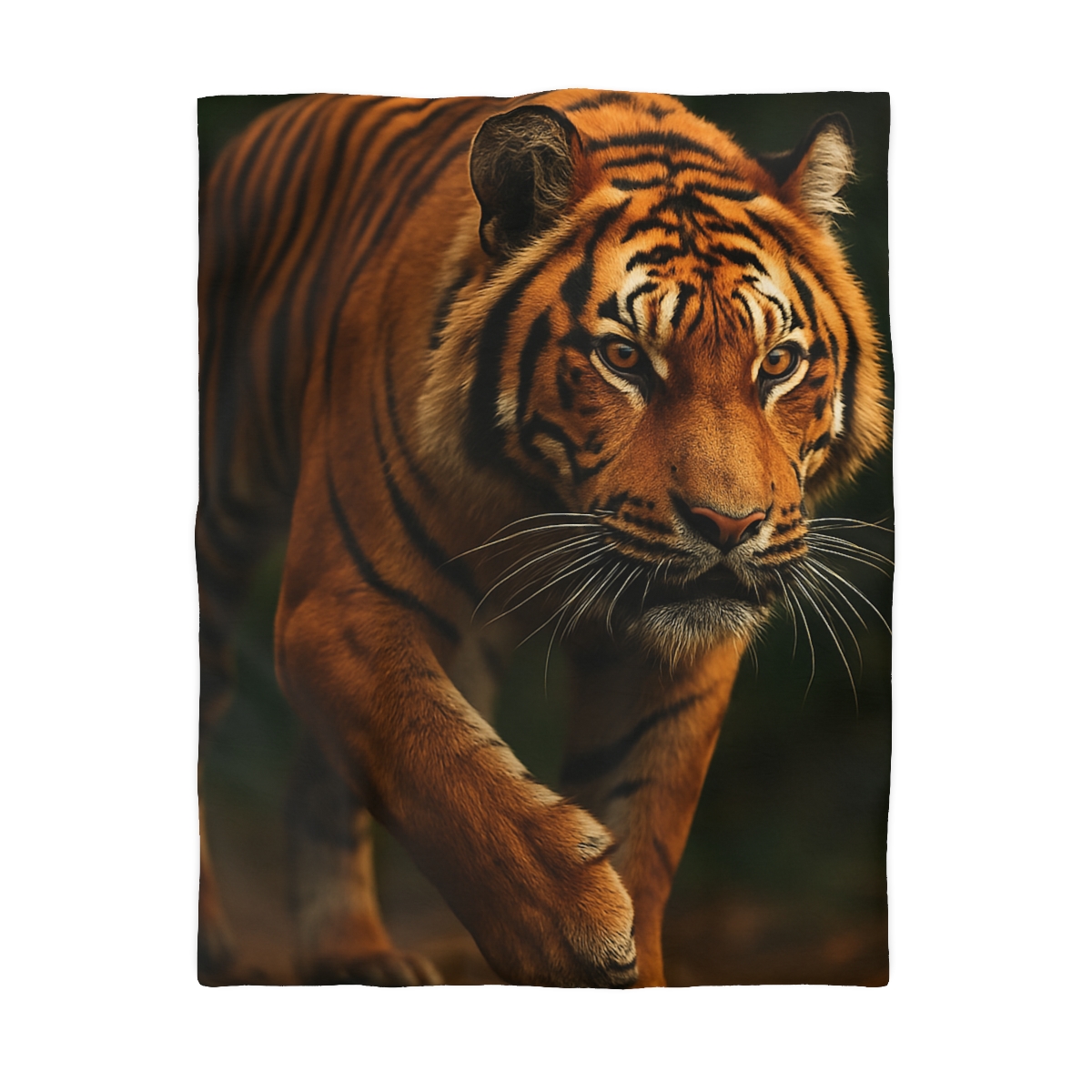 Forest Stalker Bengal Tiger unique patterned duvets