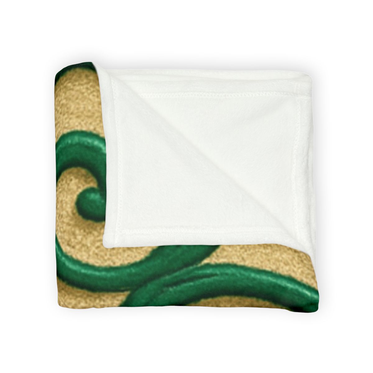 Vine Curl Lattice personalized cozy blankets