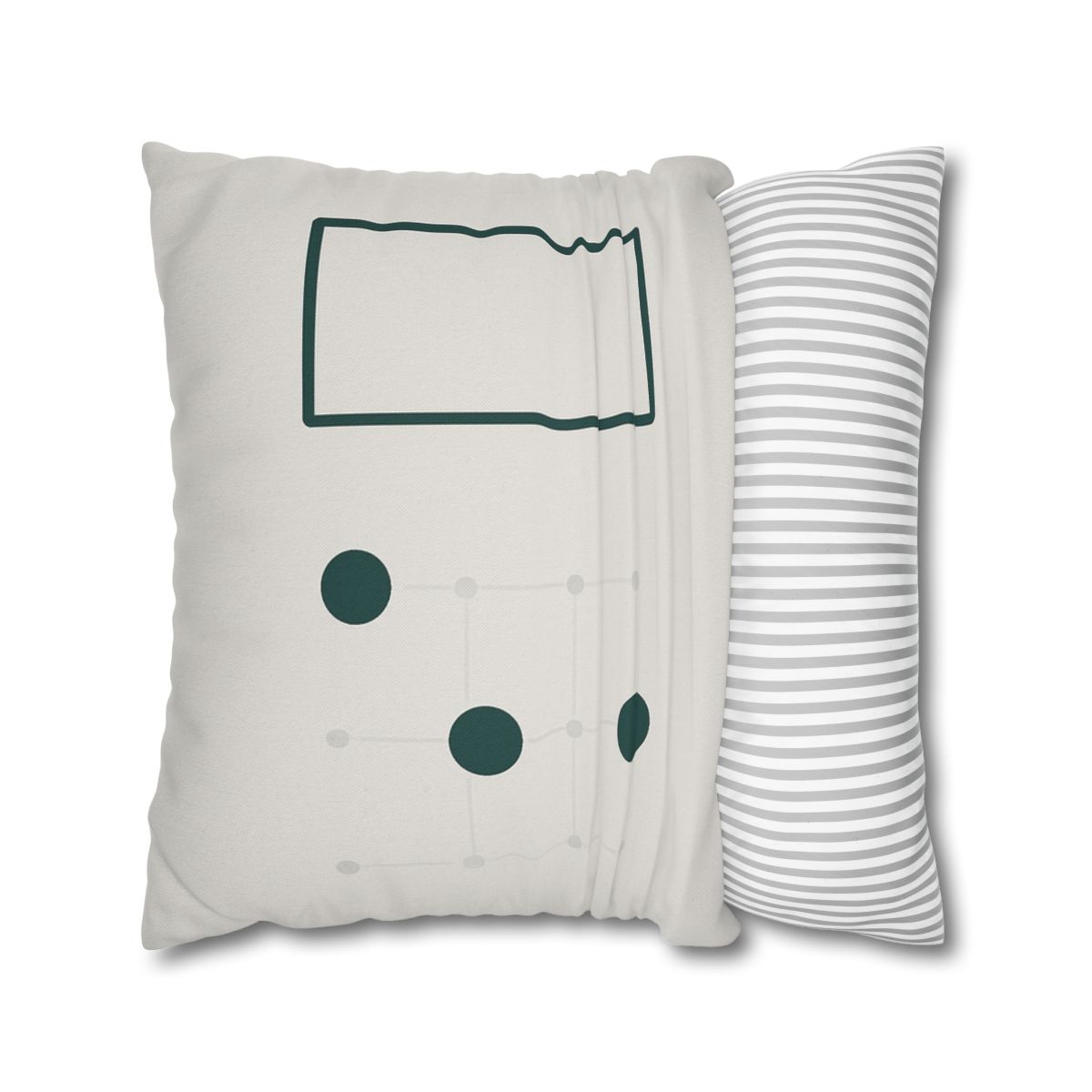 Triad Signal Grid personalized pillow covers