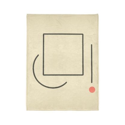 Offset Frame With Crescent Anchor warm winter blankets