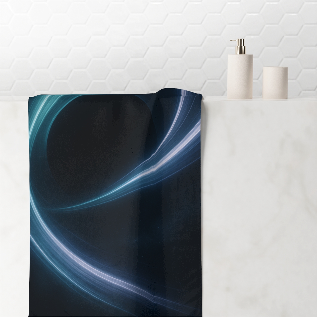 Lensing Mirage Tapestry designer printed towels