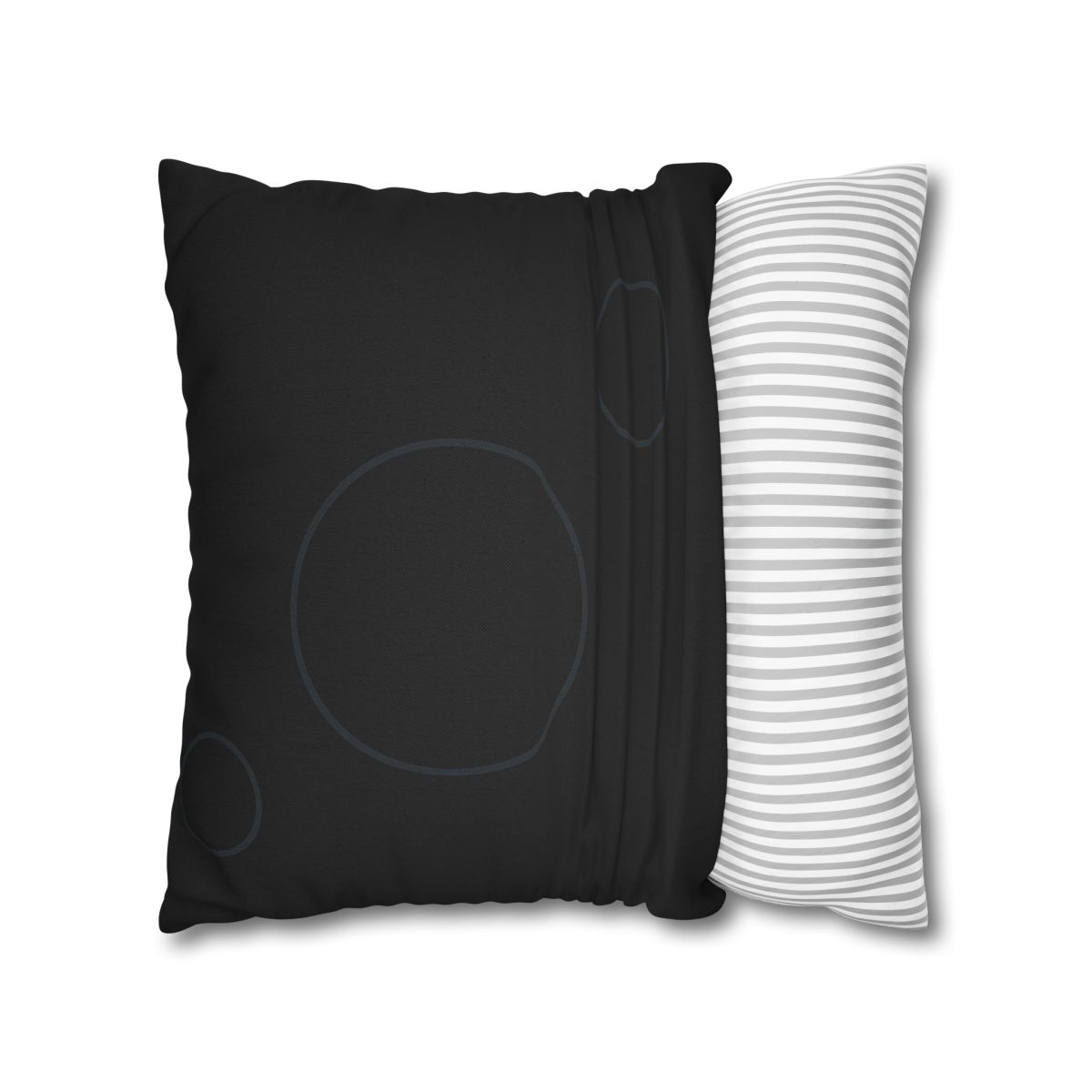 Diagonal Rings Alignment personalized pillow covers