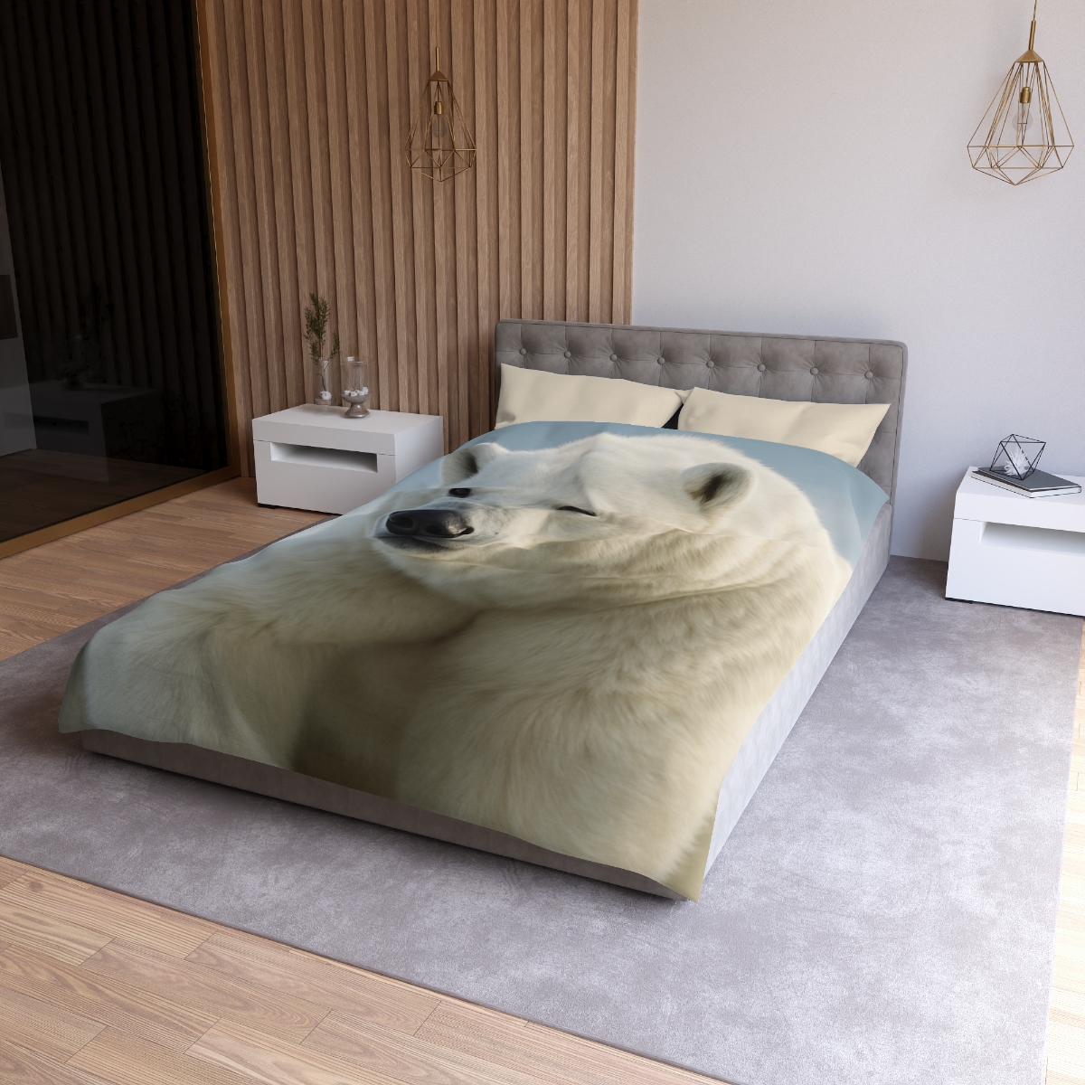 Glacier Sentinel Polar Bear warm winter duvets