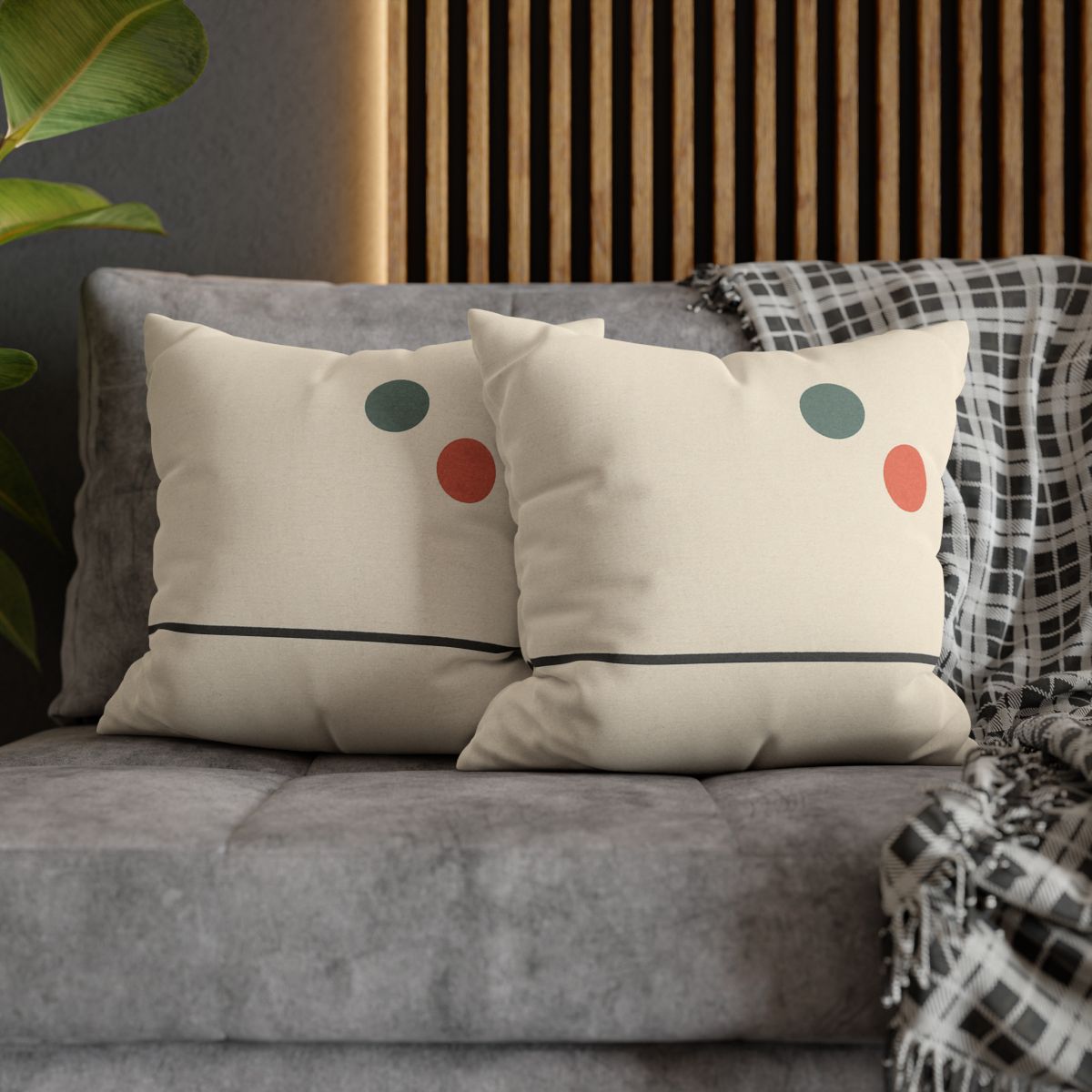 Low Horizon Line With Twin Points custom pillow cases