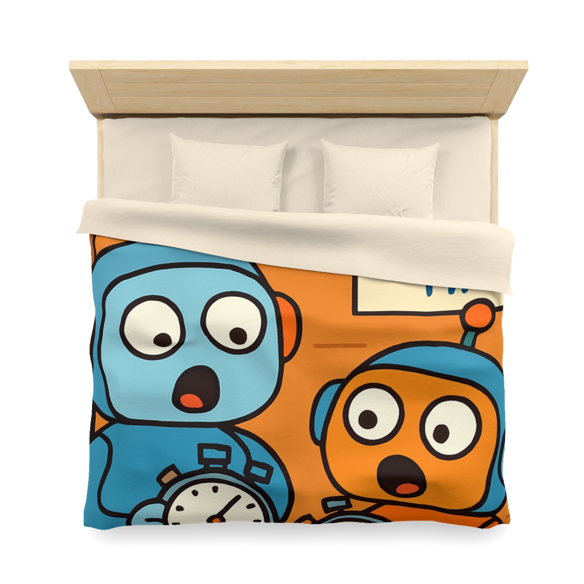 Time Dilation Treehouse Twins stylish duvet covers