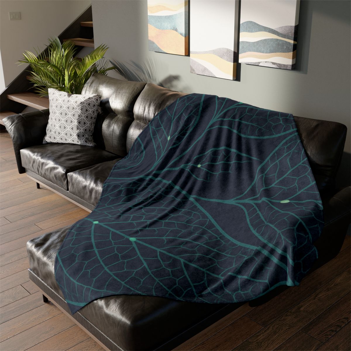 Vein Network Constellation Weave unique gift blankets