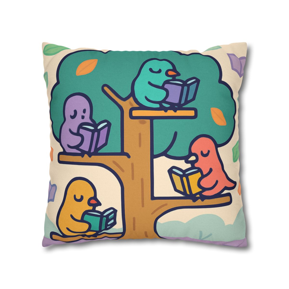Library Of Magical Birds personalized pillow covers