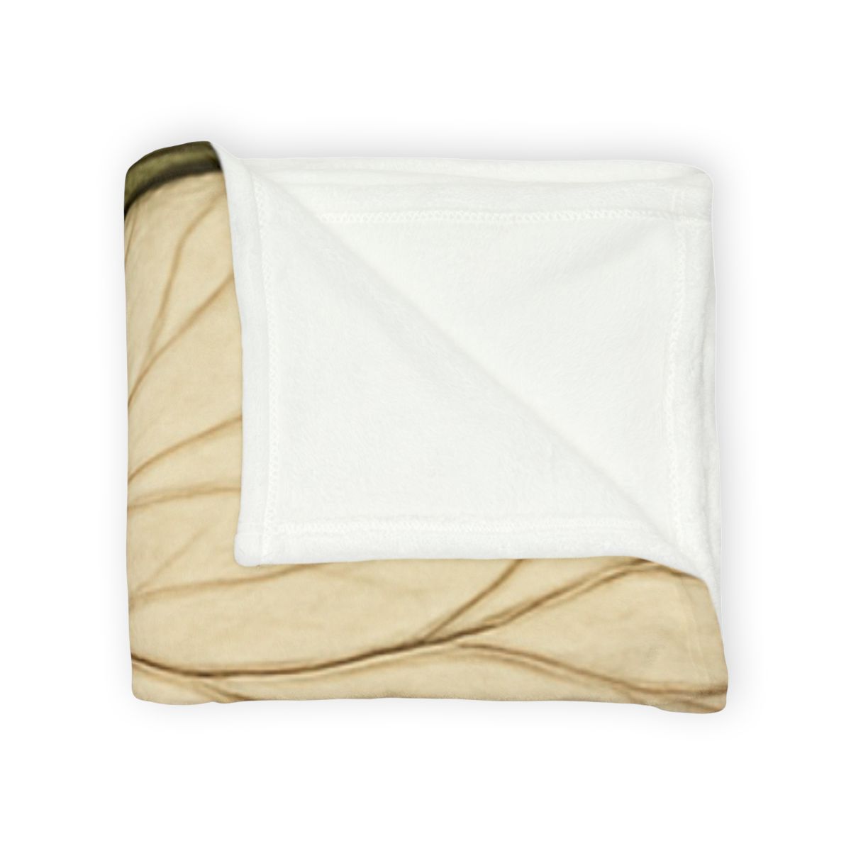 Leaf Vein Topography Waves trendy patterned blankets