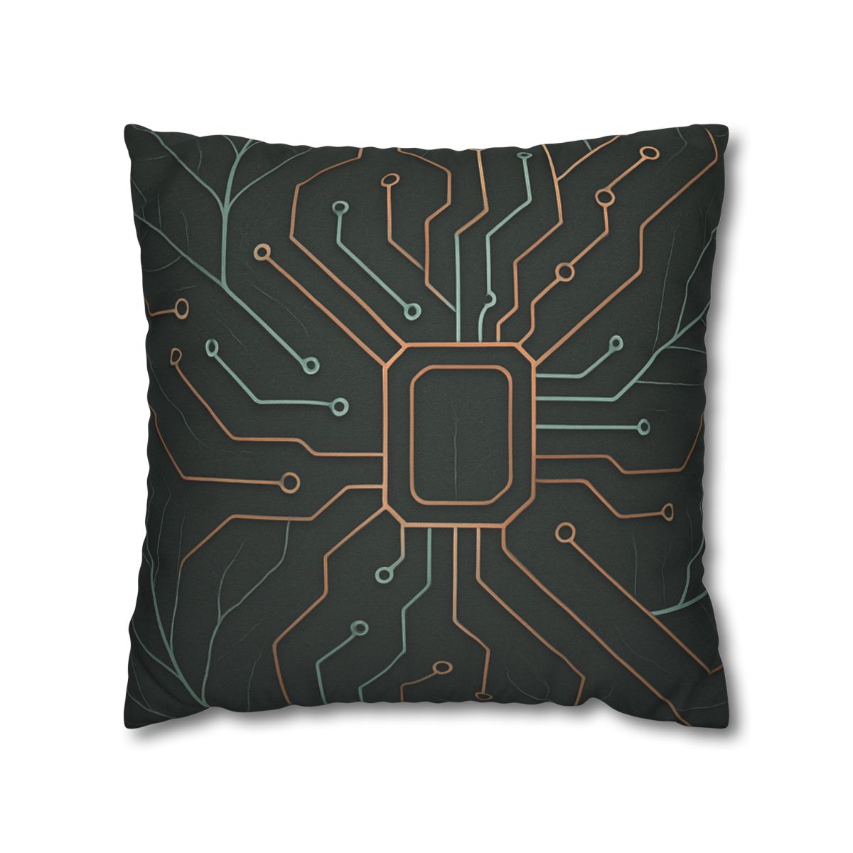 Leaf Vein Circuitry custom pillow cases