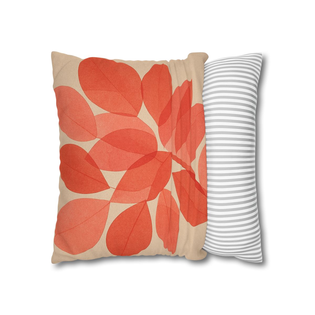 Petal Mosaic Overlay designer print pillow cases