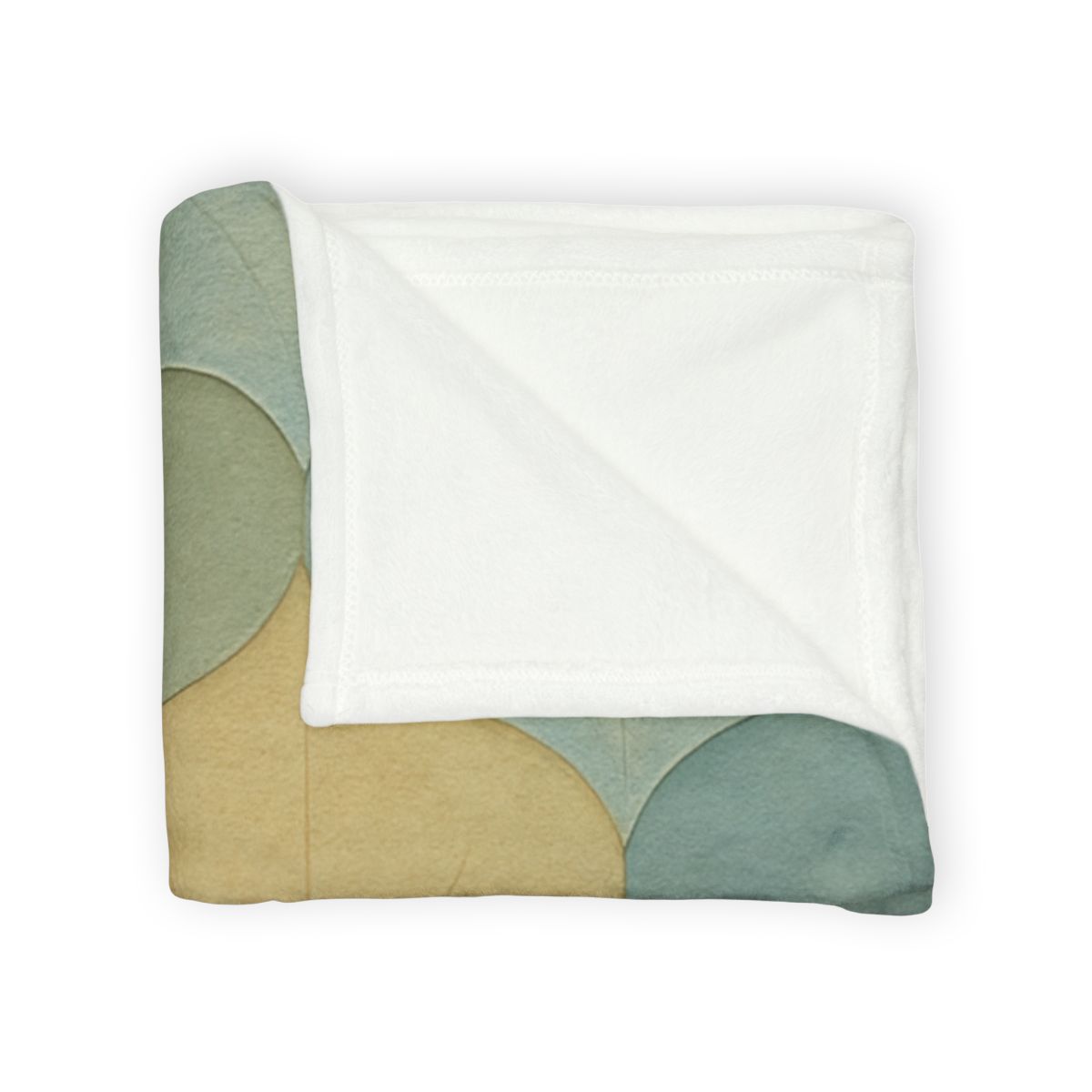 Petal Overlay Fresco designer printed blankets