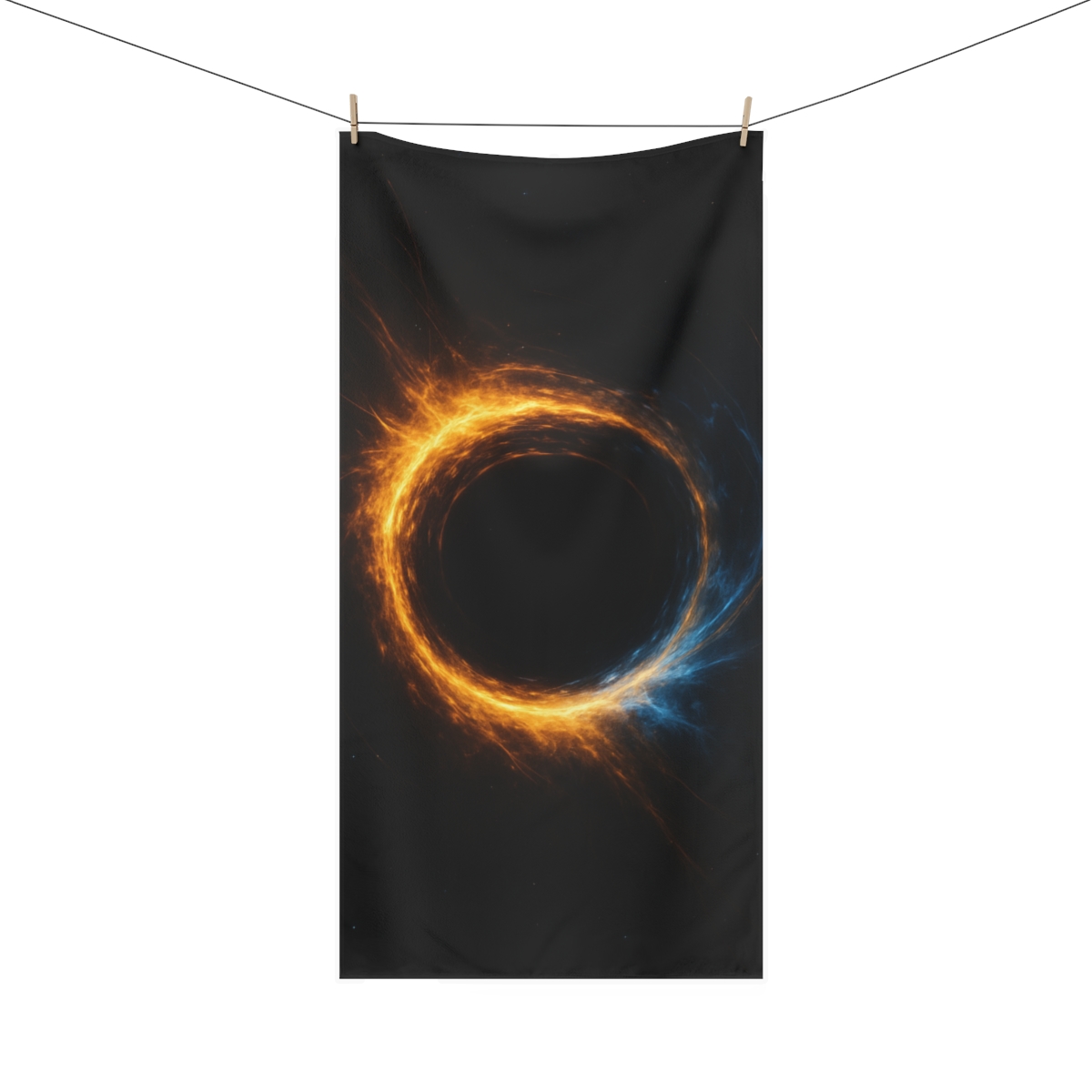 Luminous Singularity Halo soft cotton towels