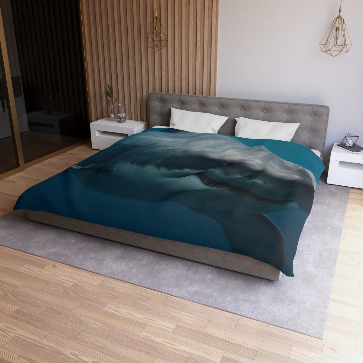 Silent Hunter Great White Shark stylish duvet covers