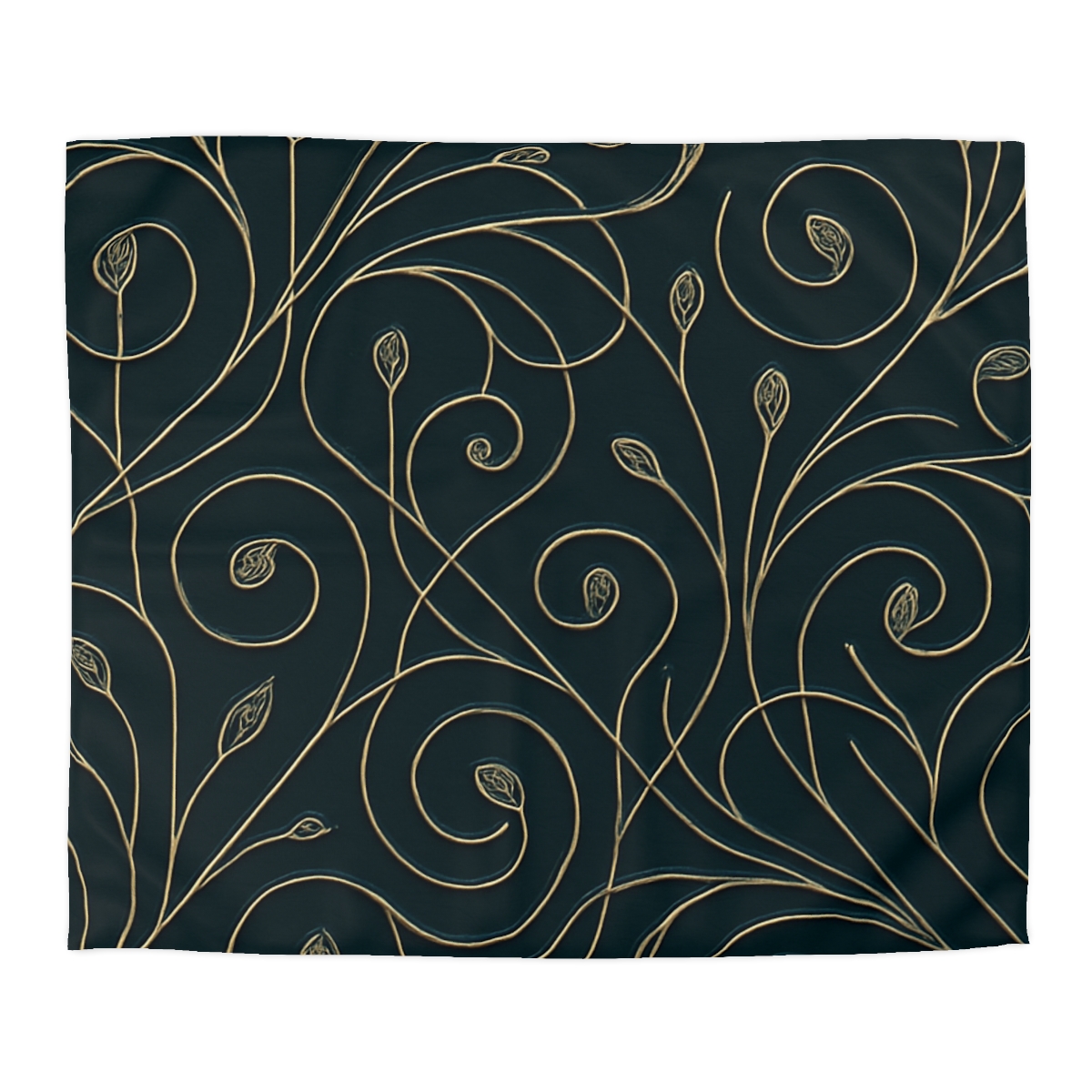 Vine Circuit Filigree custom duvets