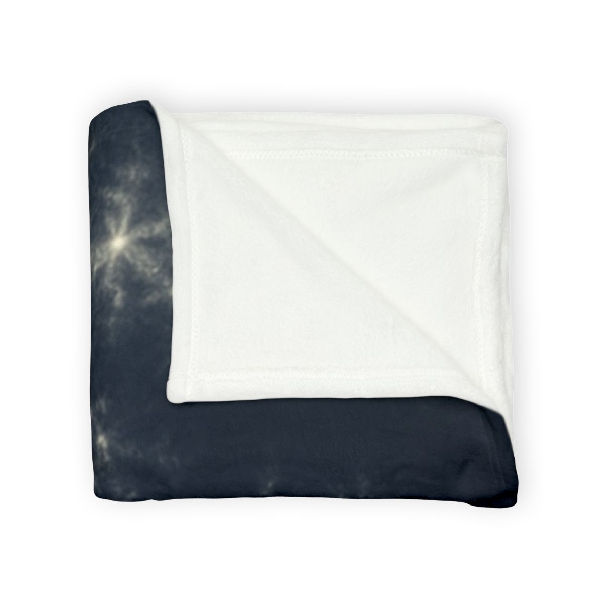 Starlit Fractal Cluster Drift stylish throw blankets