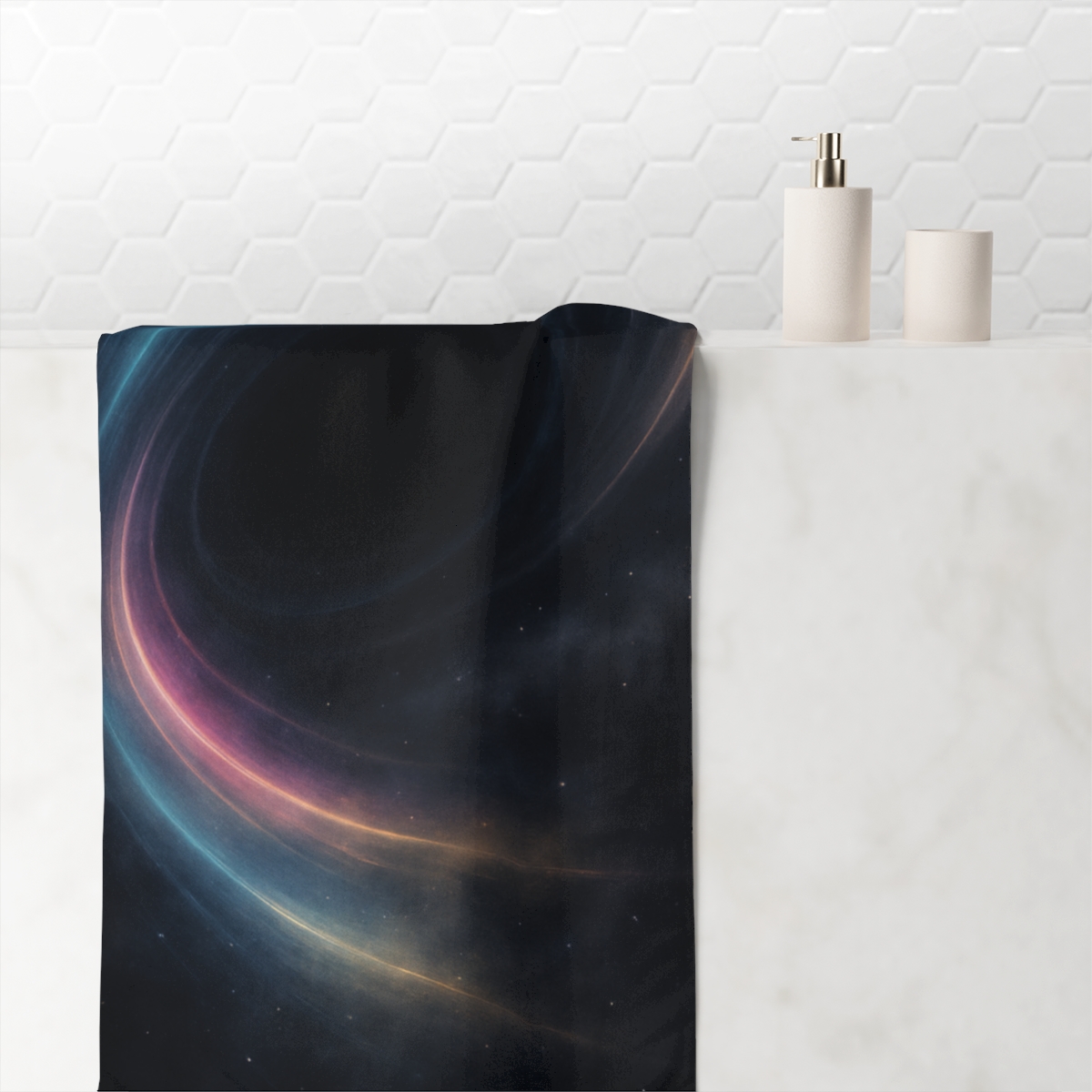 Prismatic Lensing Mirage decorative home towels