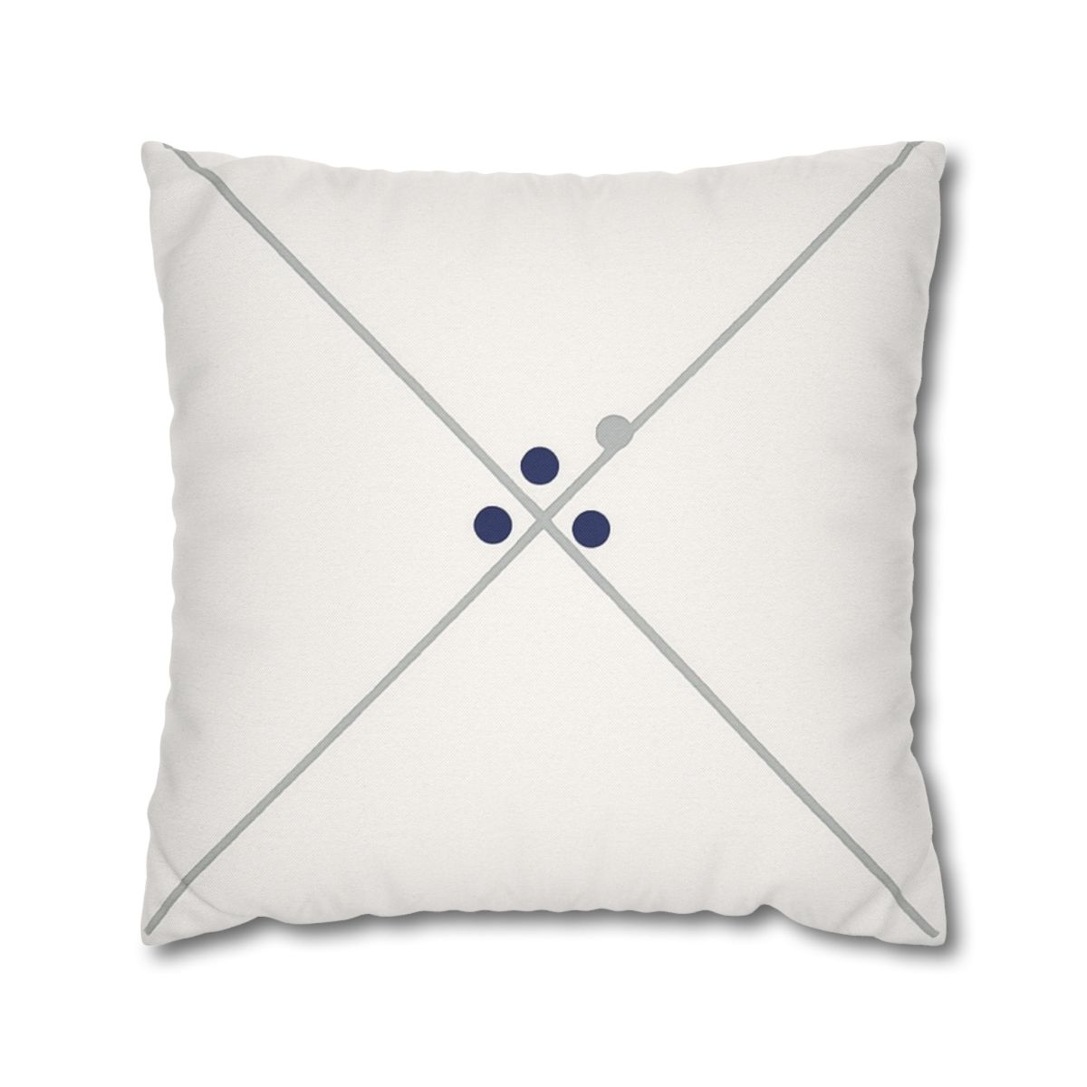 Diagonal Pair And Nested Dot Cluster comfortable bedding pillow covers
