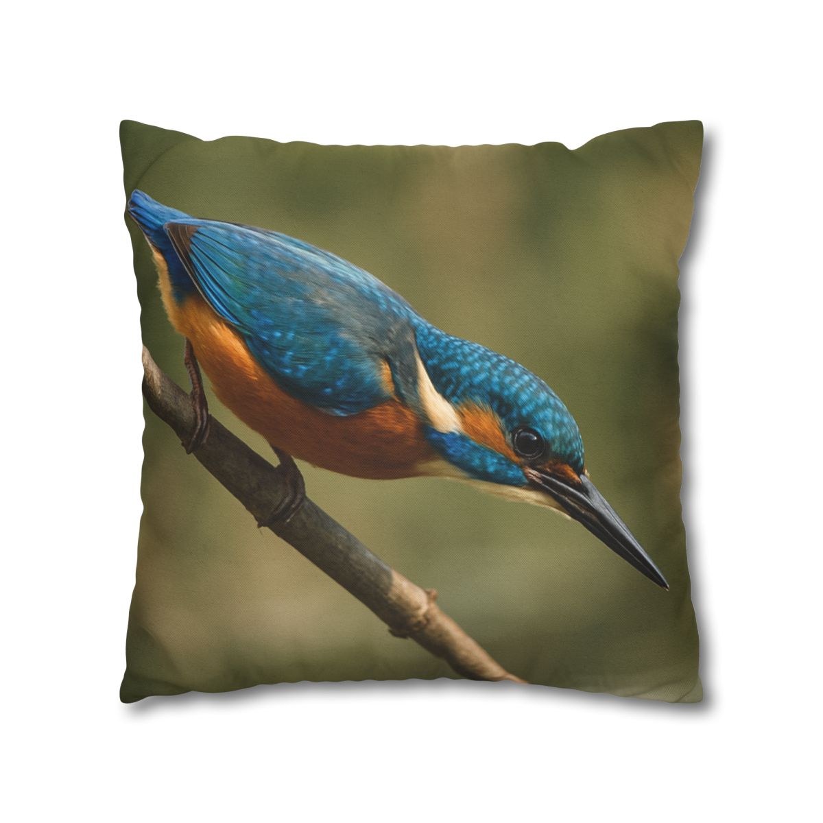 Kingfisher Sapphire Dive stylish decorative pillowcases