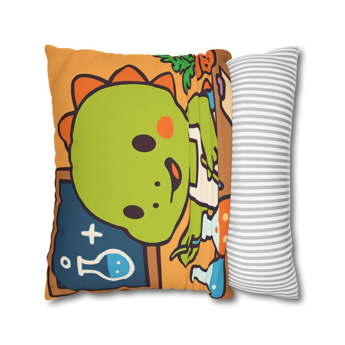 Dino Science Lab stylish decorative pillowcases