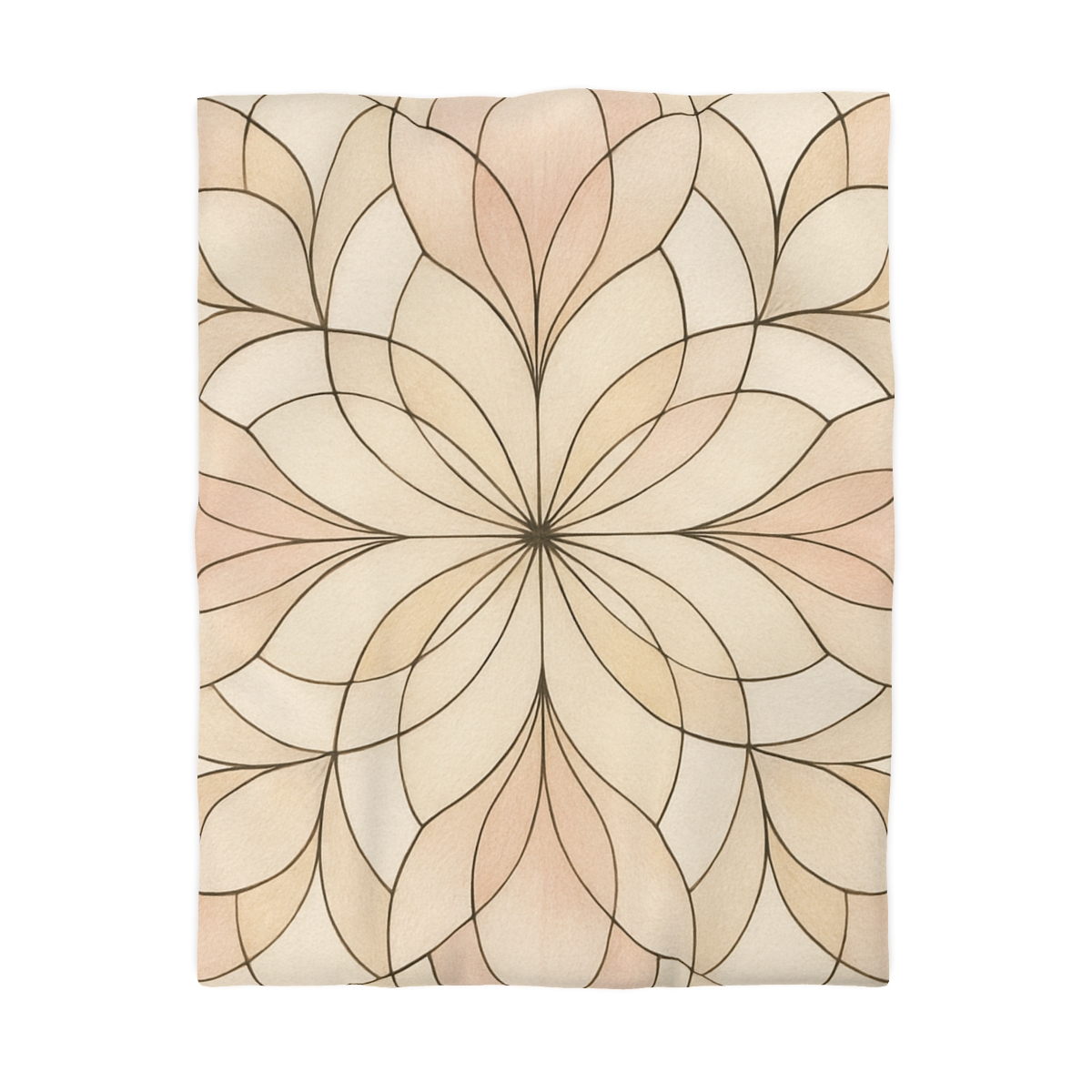 Petal Prism Lattice soft comforter duvets