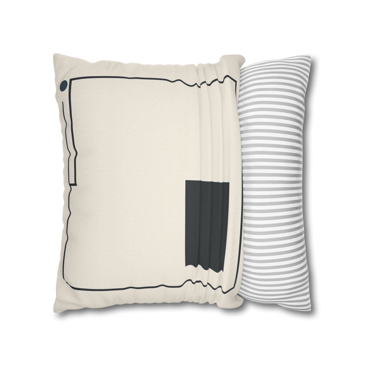 Balanced Triad With Open Frame soft cotton pillow cases