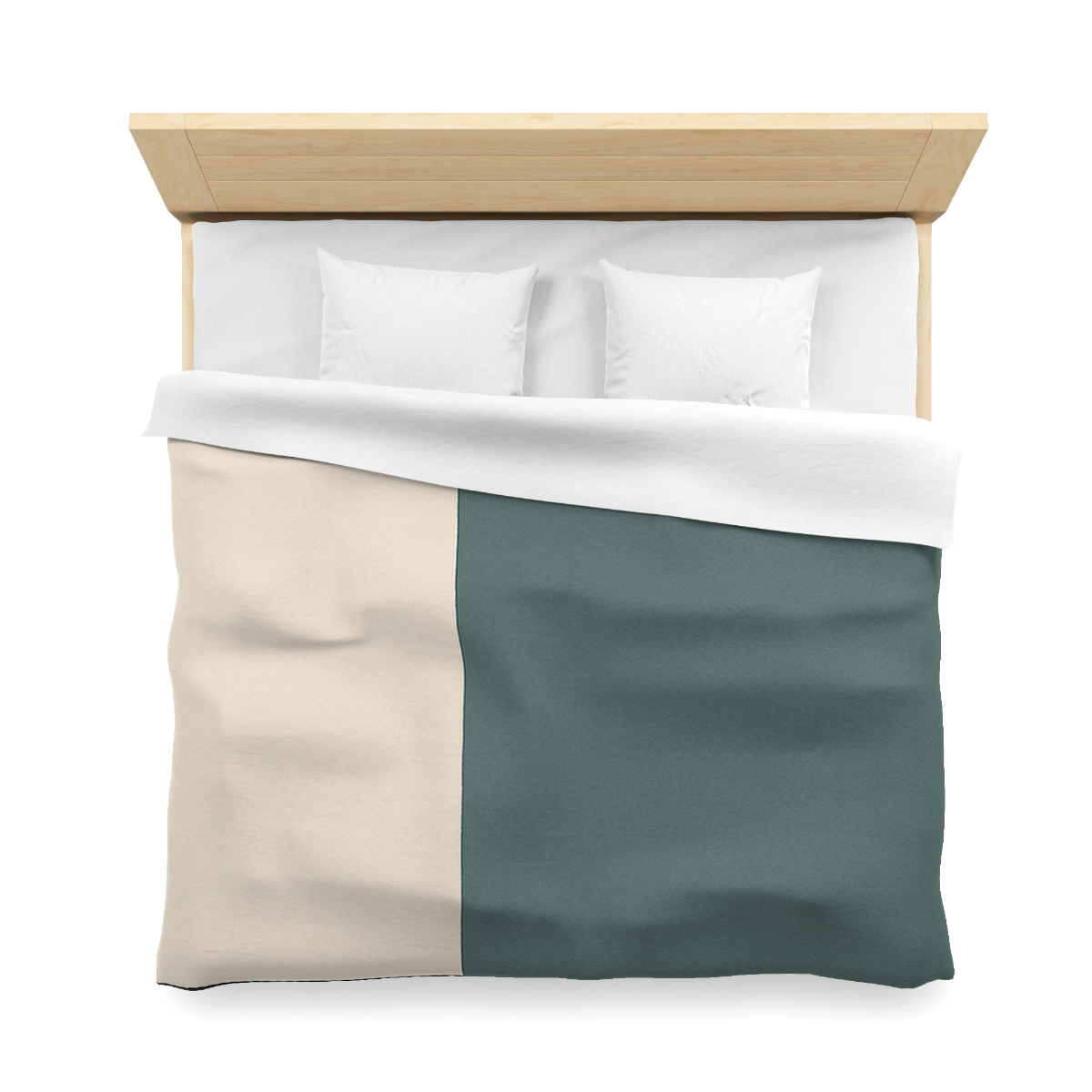 Offset Rectangle Pause custom duvets