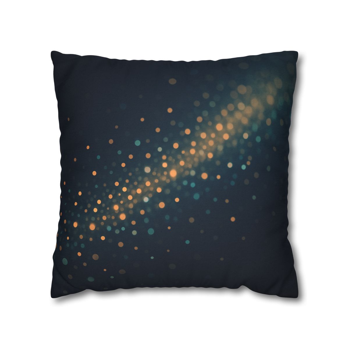 Radiant Particle Drift designer print pillow cases