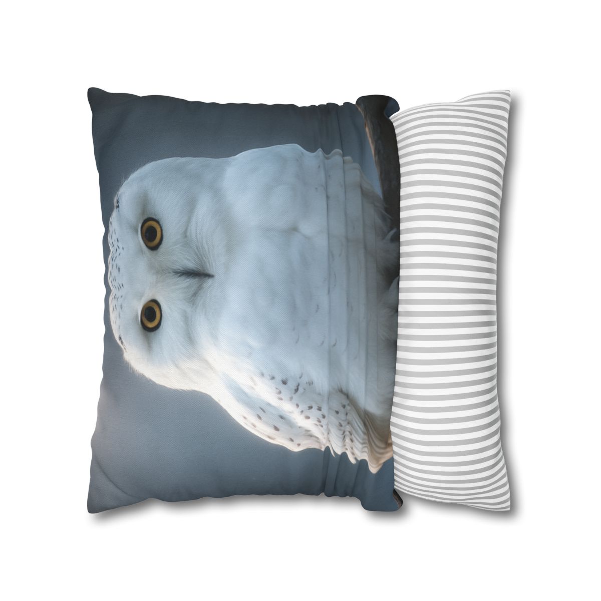 Twilight Watcher Snowy Owl custom pillow cases