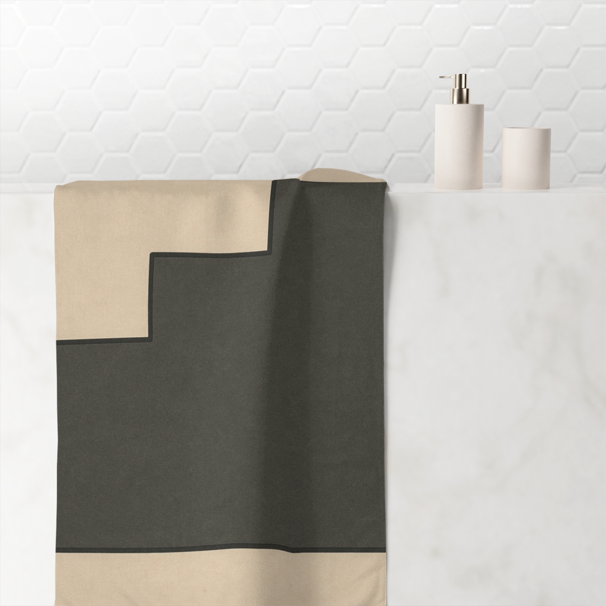 Quiet Triad Stellar personalized bath towels