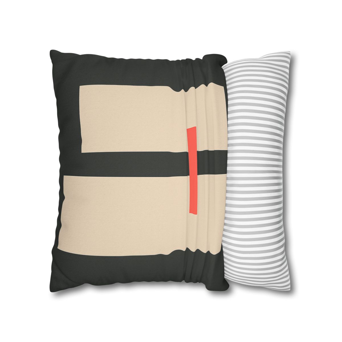 Offset Rectangle Pause personalized pillow covers