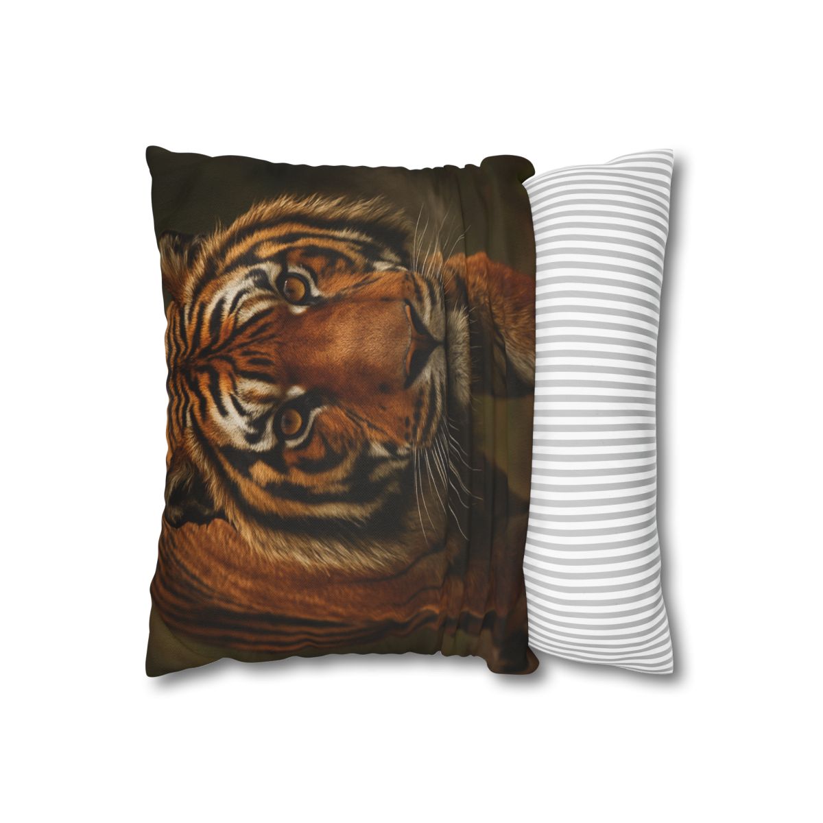 Forest Stalker Bengal Tiger trendy patterned pillow cases