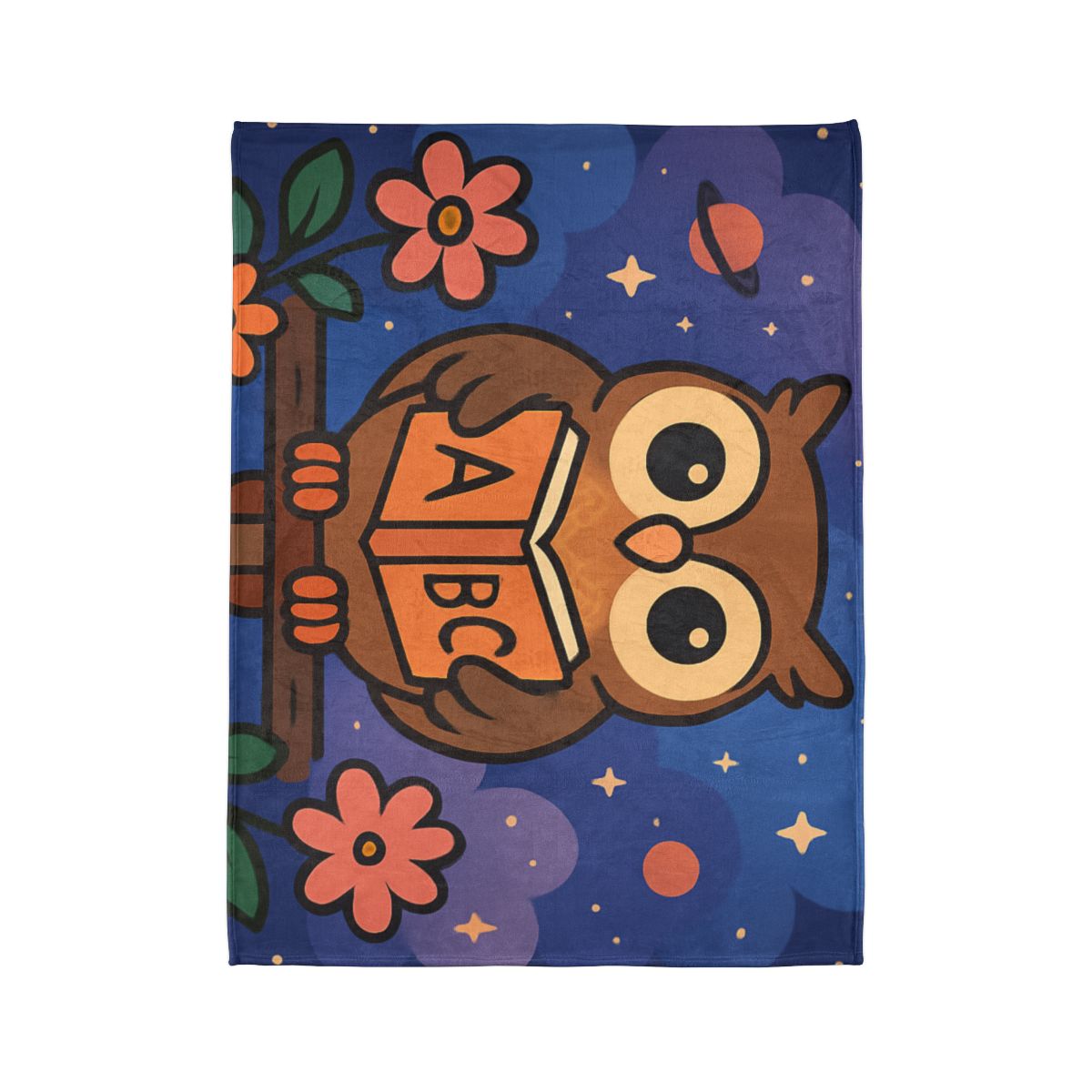 Nebula Garden Owl unique gift blanketscustom blankets
