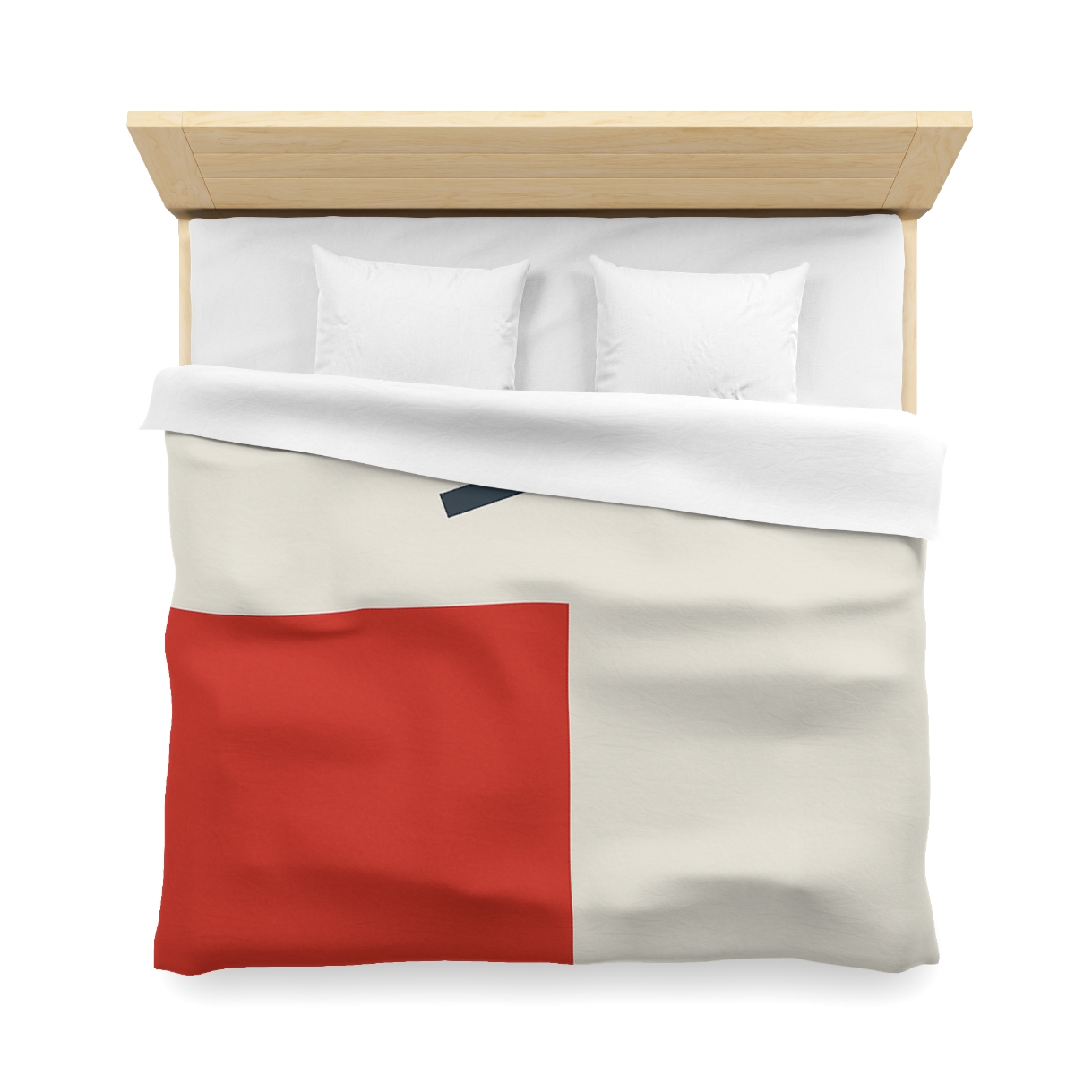 Diagonal Square And Bar Balance personalized bedding duvets