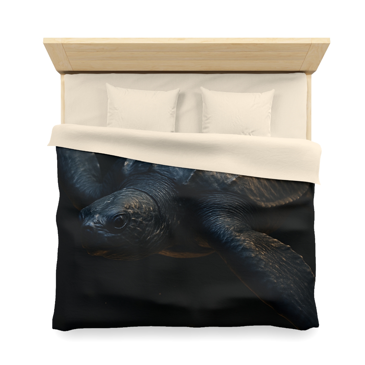 Starlit Drift Leatherback Sea Turtle unique patterned duvets