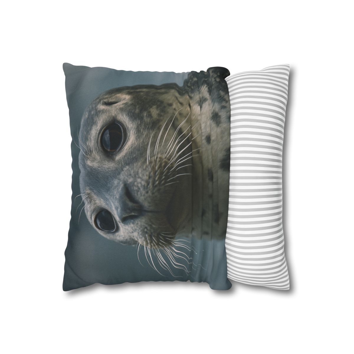 Harbor Seal Serene Gaze trendy patterned pillow cases