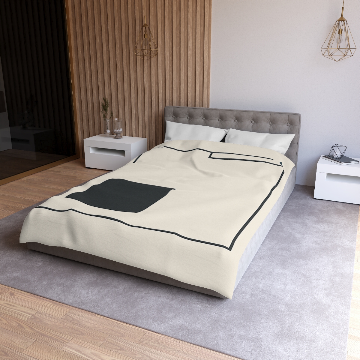 Balanced Triad With Open Frame soft comforter duvets