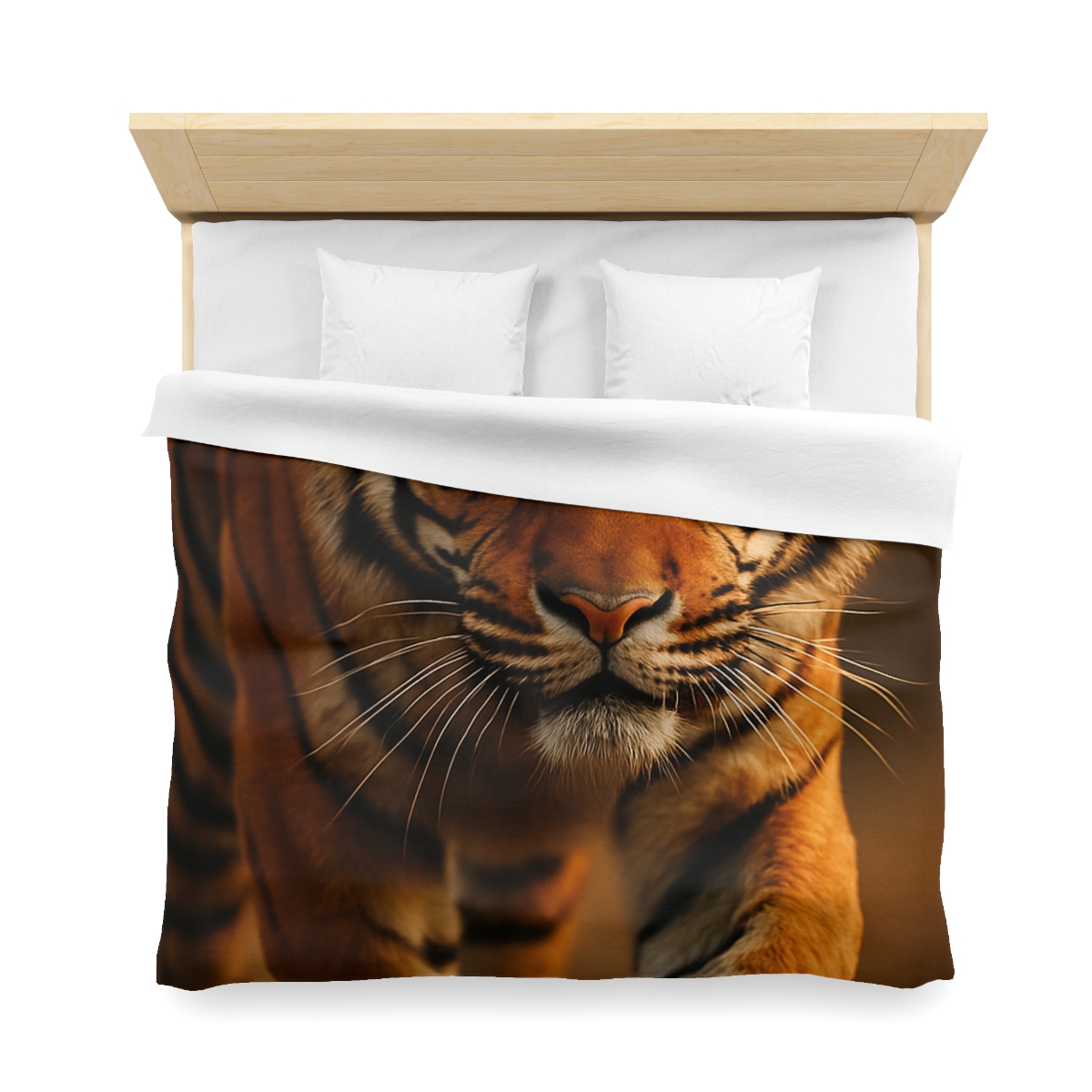 Dusk Herald Bengal Tiger designer printed duvets