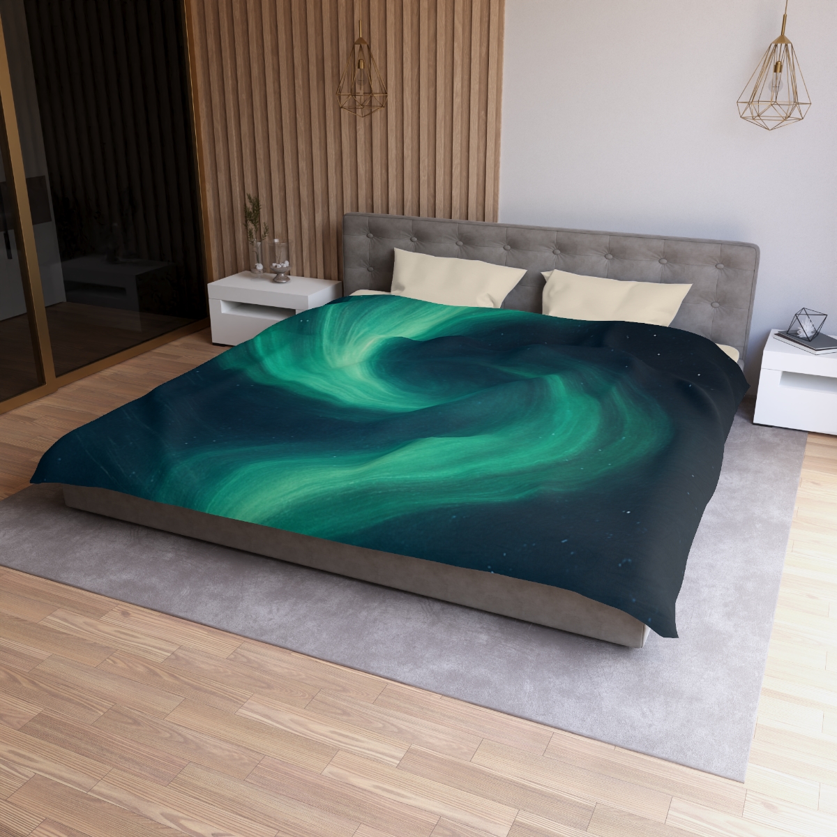 Aurora Spiral Starwake stylish duvet covers