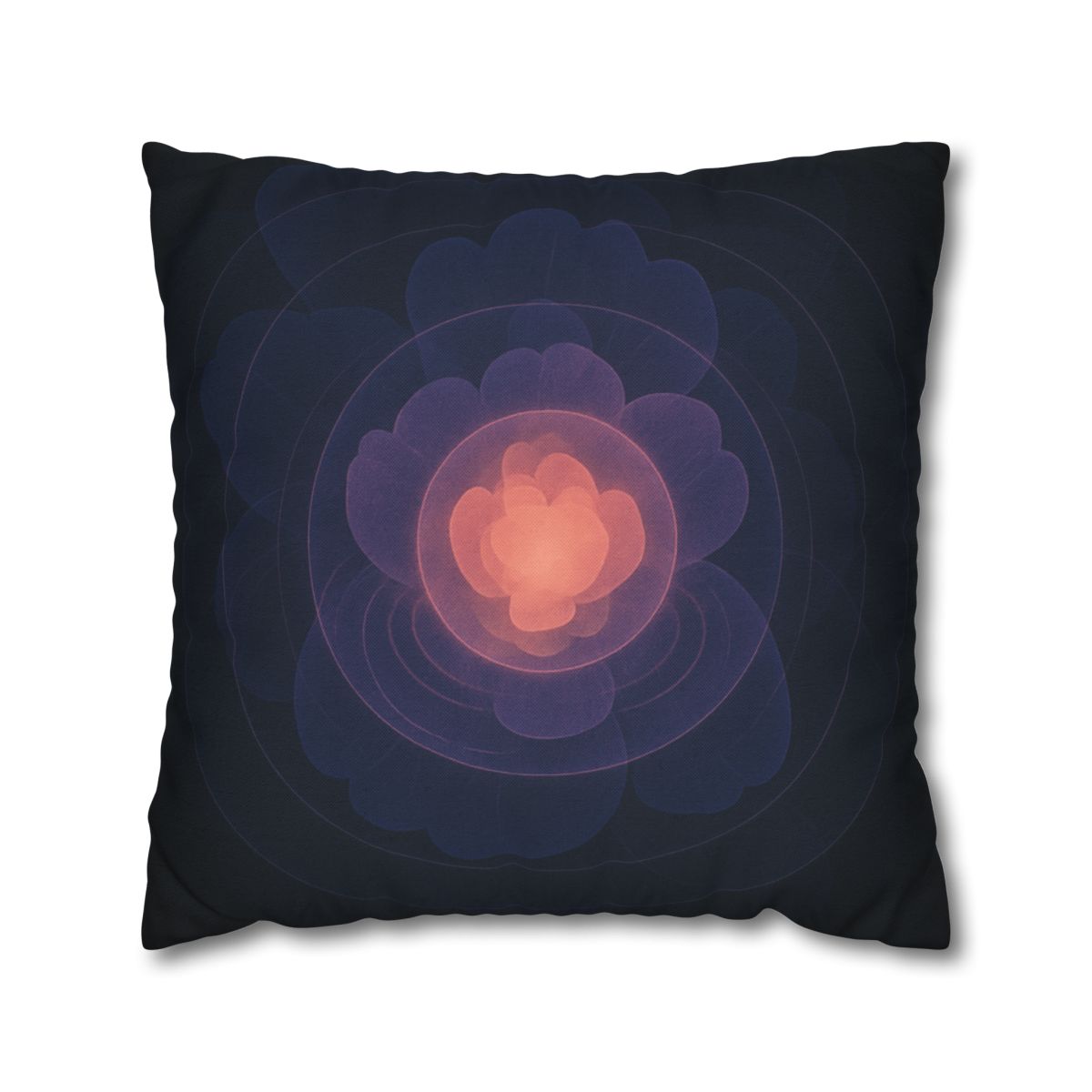Petal Halo Interference stylish decorative pillowcases