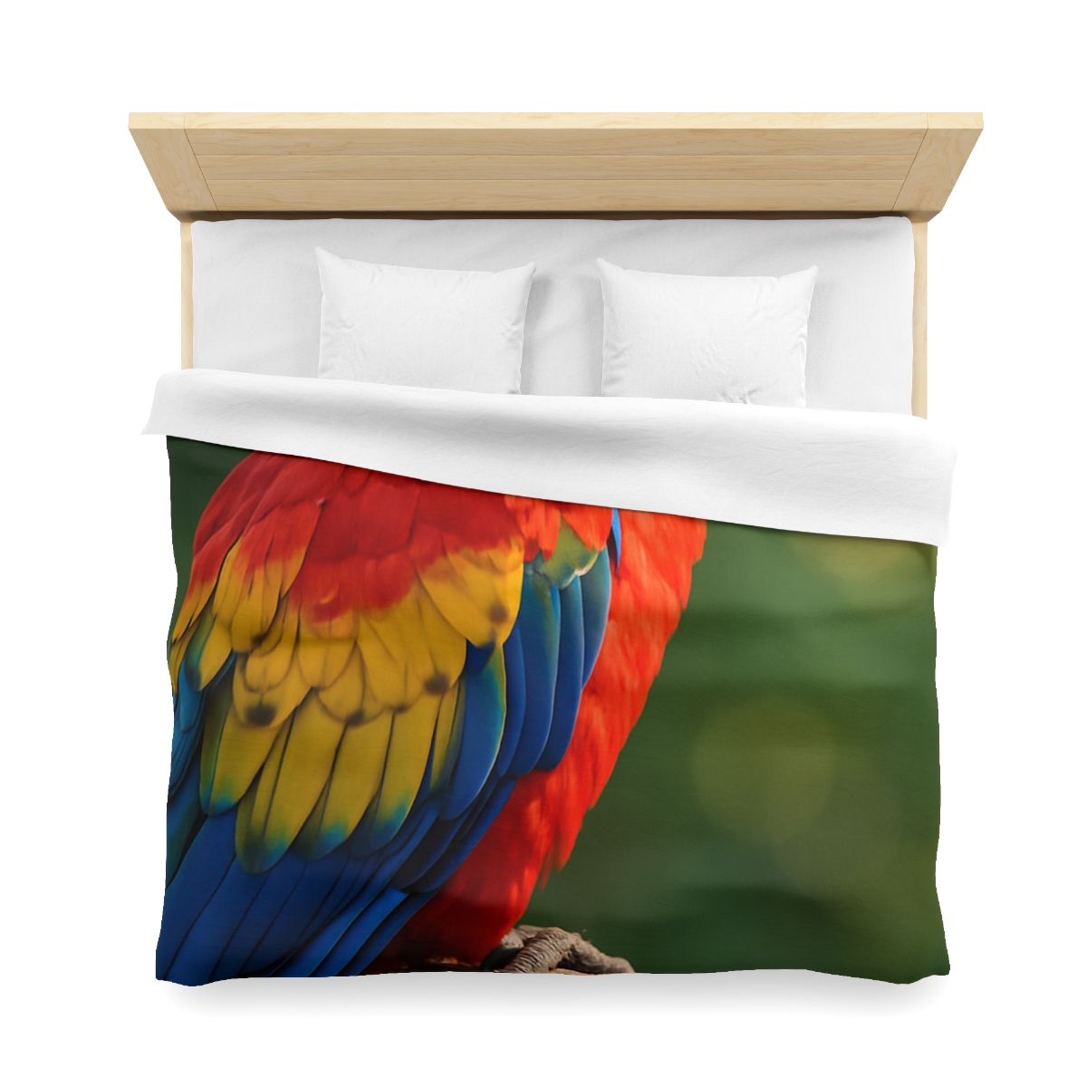 Prism Song Scarlet Macaw custom duvets
