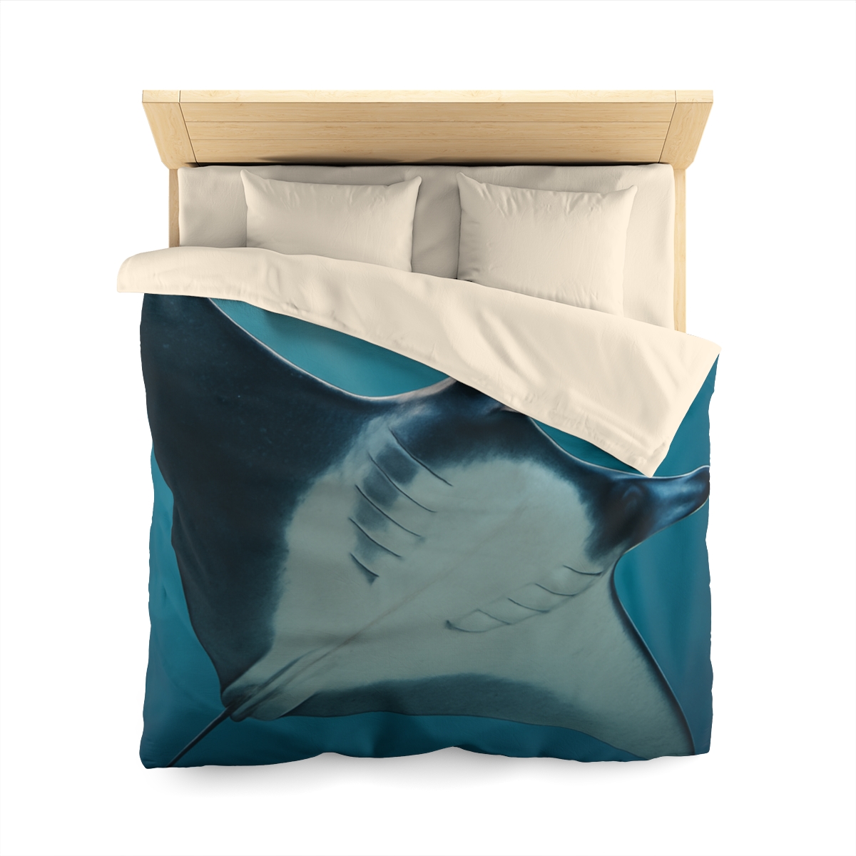 Starlit Surge Manta Ray unique patterned duvets