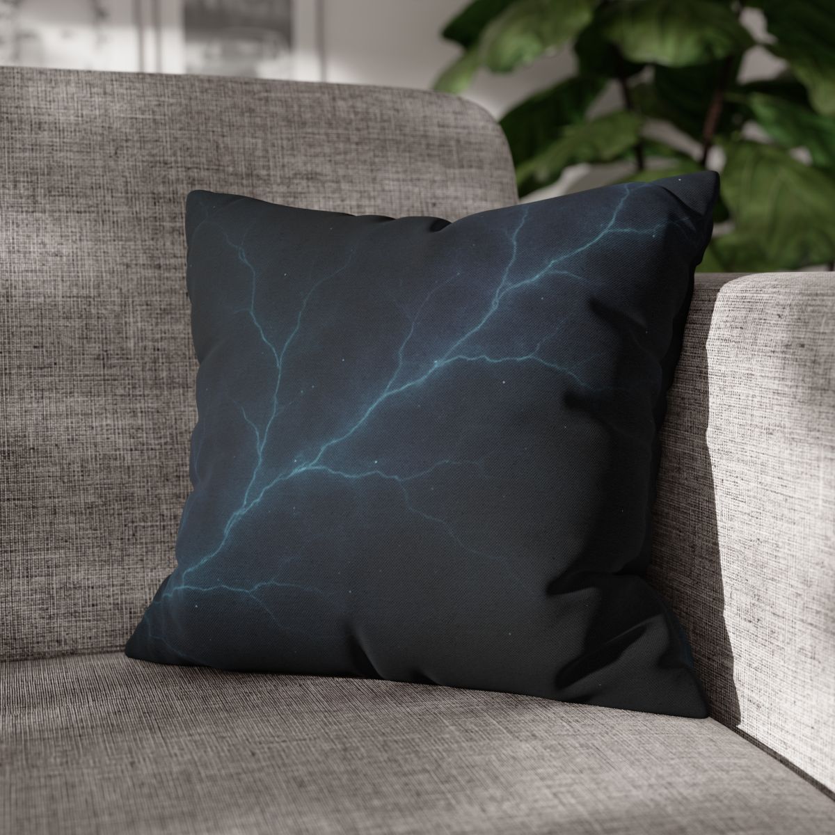 Dark Matter Vein Bloom stylish decorative pillowcases