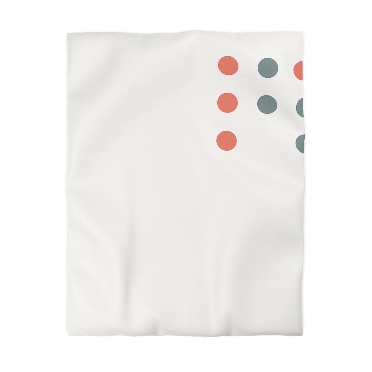 Sparse Corner Dot Grid soft comforter duvets