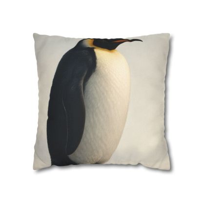 Aurora Hush Emperor Penguin soft cotton pillow cases