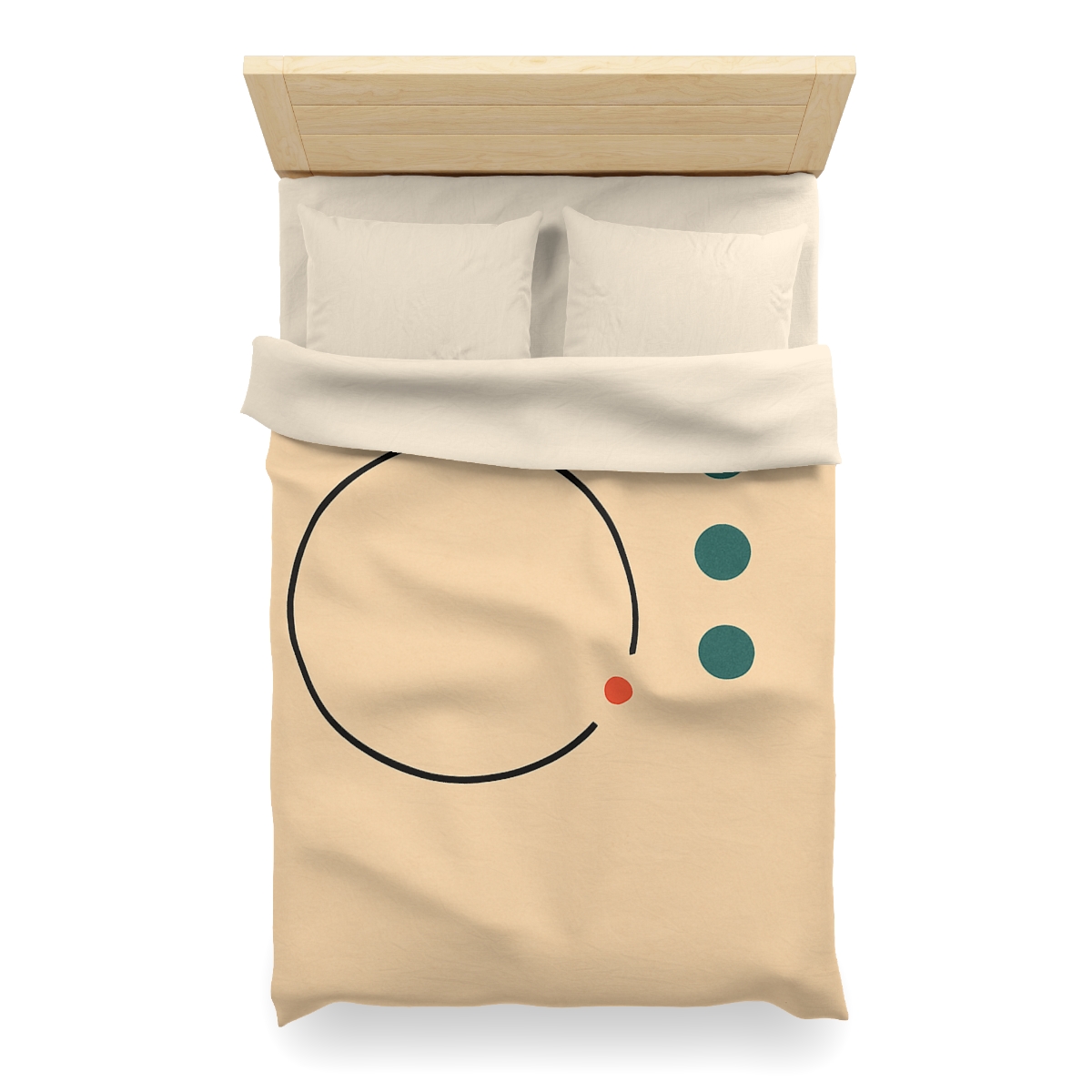 Broken Ring With Offset Triplet soft comforter duvets