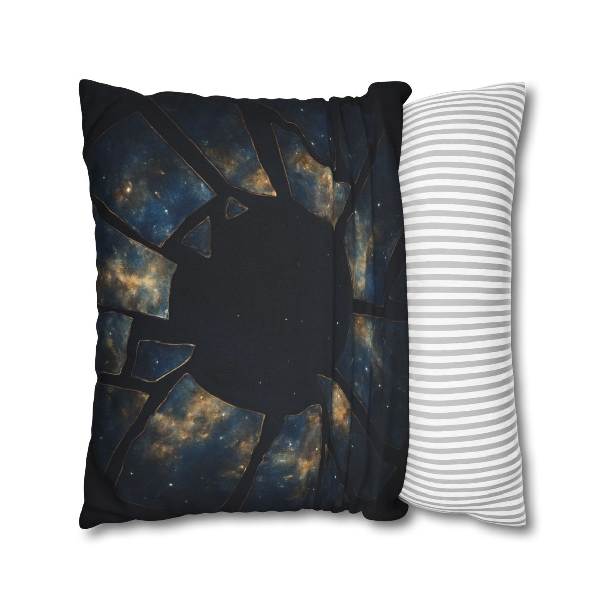 Starlit Fracture Mosaic designer print pillow cases