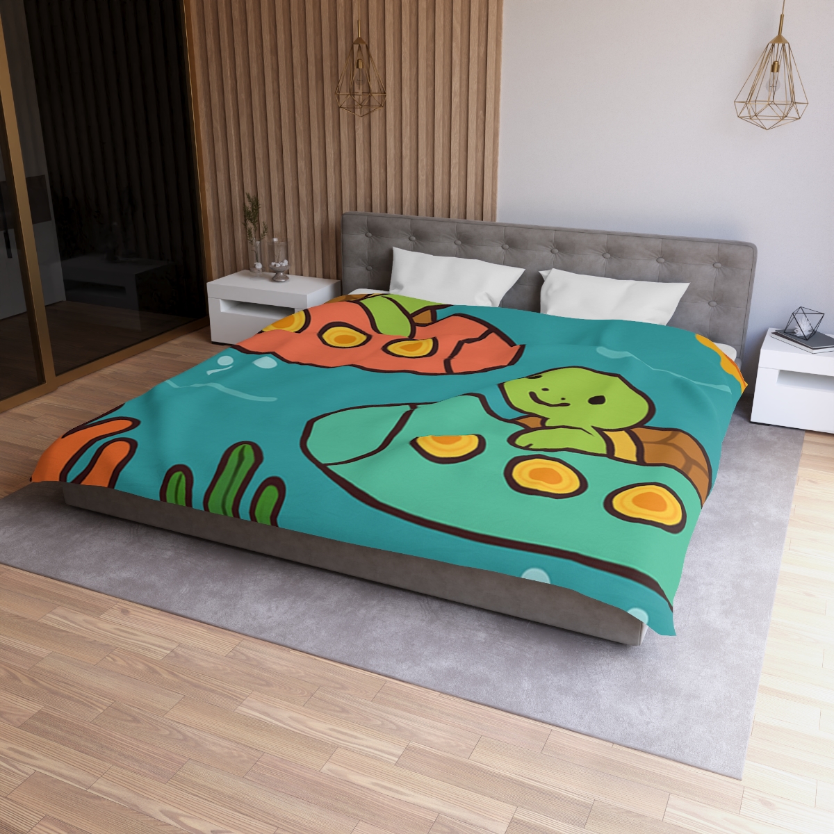 Rainbow Reef Rocket Race duvets for gifts