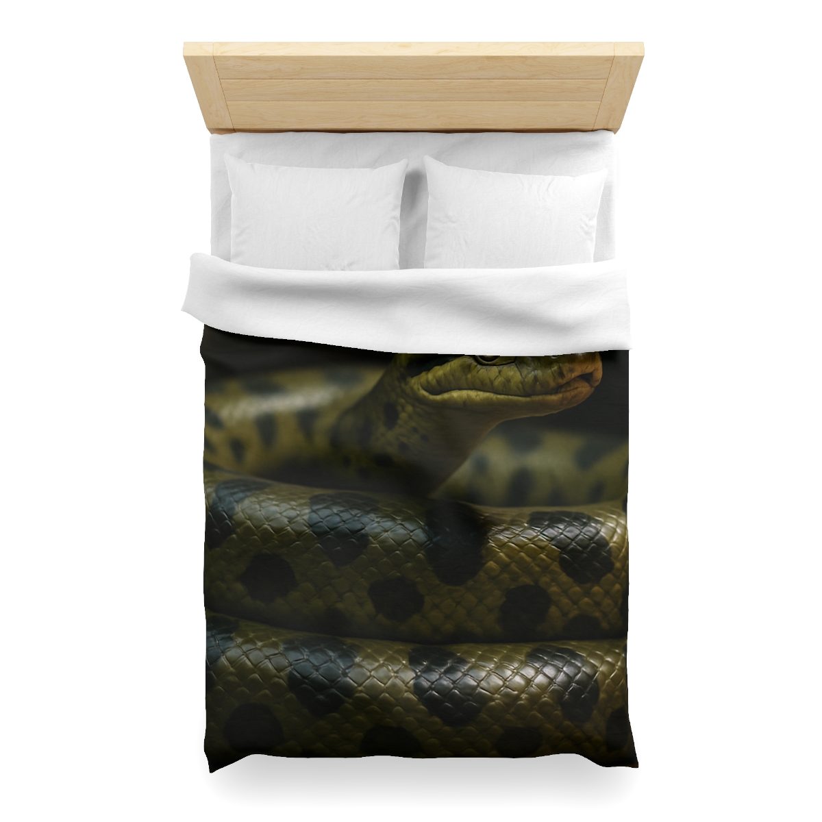 Silent Coil Green Anaconda duvets for gifts